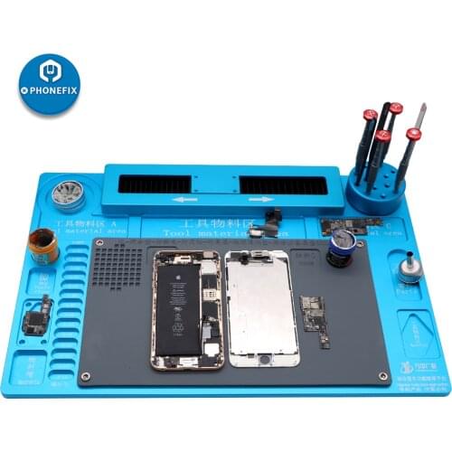 WL Universal Microscope Slide Base Aluminum Alloy Pad Cellphone Repairs General Purpose Microscope Slide Rail Mobile Platform