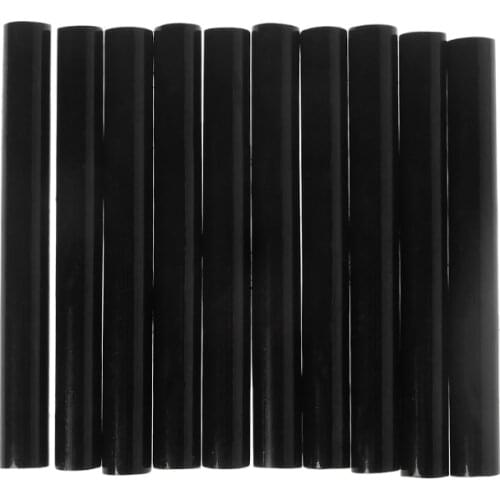 10pcs/25pcs Hot Melt Glue Stick Black High Adhesive 11mm For DIY Craft Toy Repair Tool