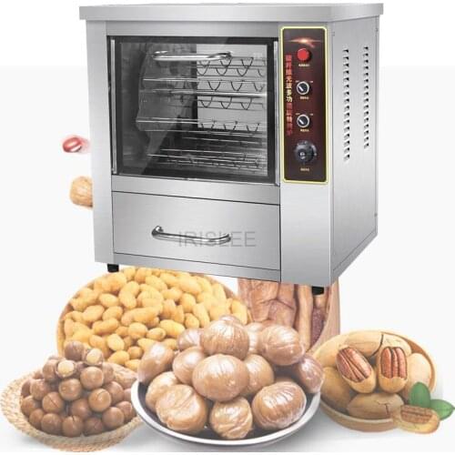 Tabletop Auto Rotate Chicken Rotisserie Grilled Oven Electric Commercial Sweet Potato Corn Roasting Machine