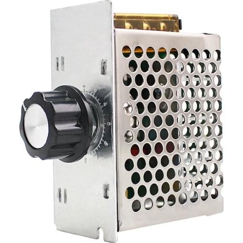 LED Dimmer 220V 4000W AC SCR Voltage Motor Speed Controller Module Electronic Voltage Regulator Dimmer Temperature Regulator