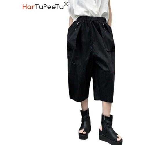 Женские брюки капри HARTUPEETU China At AliExpress