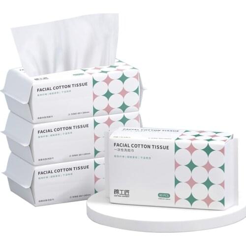 Cotton Disposable Face Towel Makeup Remover Wipes Facial Tissue Portable Washcloth Beauty Skin Care Paper Towels