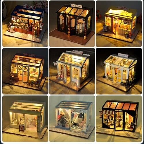 Play House Toy Accessories Simulation Furniture Small Attic Meaningful Gifts Handmade Small House Decoration Model House