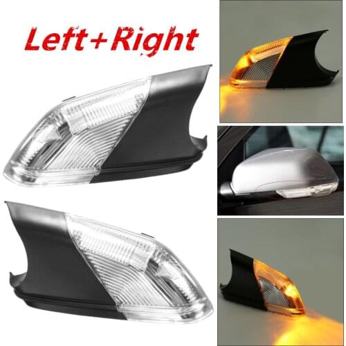 Left+right car style rearview mirror turn signal indicator LED for Polo mk4 FL 2005-2009 models