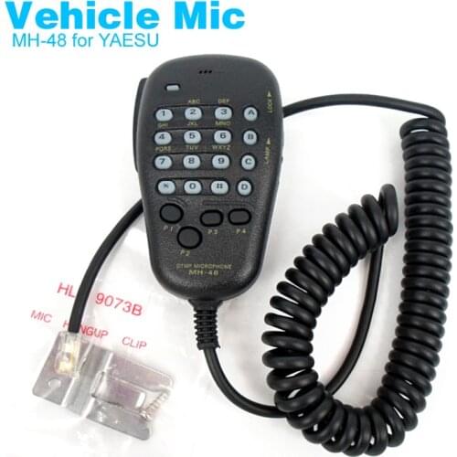 MH-48 Vehicle Radio Microphone for YAESU FT7800R FT7900R FT8800R FT-8800 FT8900R FT1807 FT-2900R FT-2800M FT-7100M Walkie Talkie