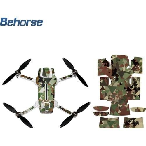 Fimi X8 Mini PVC Sticker Camera Drone Body Battery Number Camouflage Colorful Skin for Fimi X8 SE Mini Drone Accessories