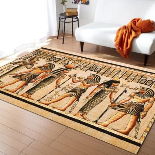 Mural Character Retro Symbol Carpets for Bedroom Home Decor Carpets Kawaii Rugs and Carpets for Home Living Room Outdoor Rug