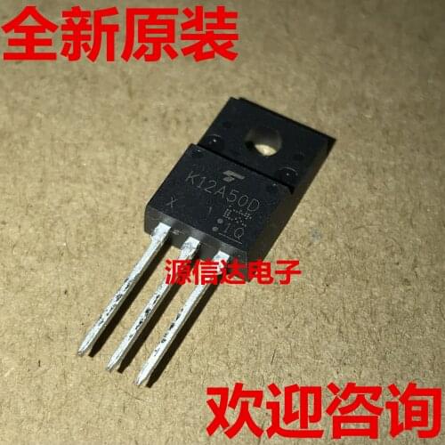 5PCS The new original TK12A50D K12A50D 12A/500V TO220F-channel MOS field effect transistor