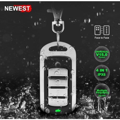 Garage Door Opener Multi-frequency 280-868 MHz Clone Multi-brand Replicator 433.92MHz Rolling Code Gate Command Transmitter