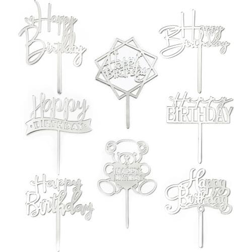 PARTY SPACE Cake Toppers