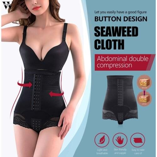 Sexy Women Shaper Trainer High Waist Body Zip Panties Tummy Belly Control Slimming Shapewear Girdle Underwear Control Panties