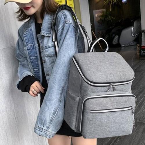 Outdoor Portable Mother Bag Multi-function Maternal And Child Package Mother Shoulder Bag Treasure Mother Diaper Backpack