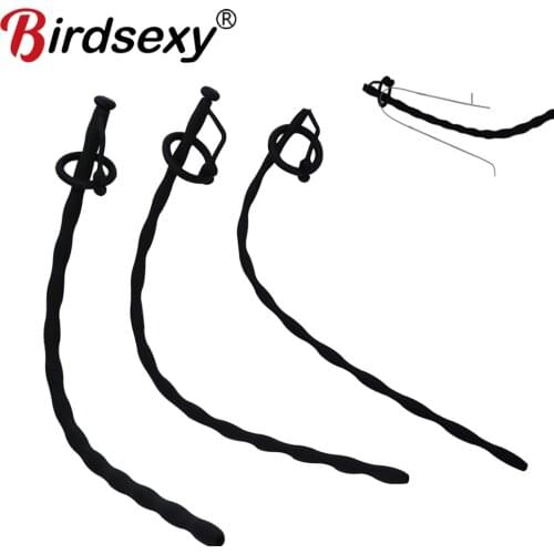Urethral Dilators Soft Silicone Urethra Catheter Sex Toys for Men Penis Plugs Masturbator Urethral Sounding Tube Adult Sex Shop
