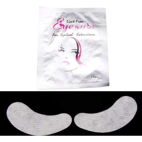 1 Pair Eyelash Pad Eye pads Gel Patch Lashes Extension Beauty Mask Eyepads 50JF