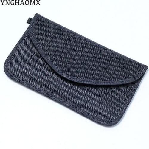100pcs/lot 21*12cm big Signal Shielding Blocker Bag mobile Cell Phone RF Signal Shielding Blocker Bag Case Pouch Anti Radiation