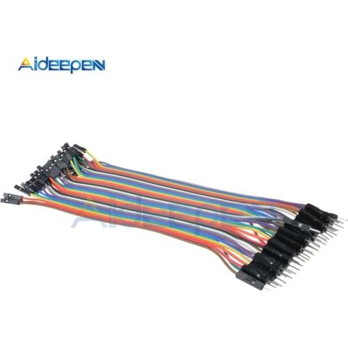 20cm Male to Female Dupont Line Jumper Wire Connector Dupont Cable 40Pin for Breadboard
