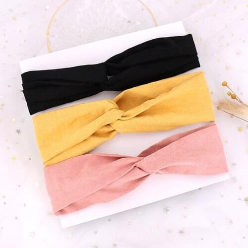 3Pcs/Set Knotted Women Headband Stripe Flower Girls Hair Band Turban Elastic Soft Lady Hairband Head Wrap Hair Accessories