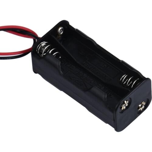 4 x AAA Battery box rechargeable case battery compartment Housing for powerbank Back To Back Holder Storage With Wire Leads