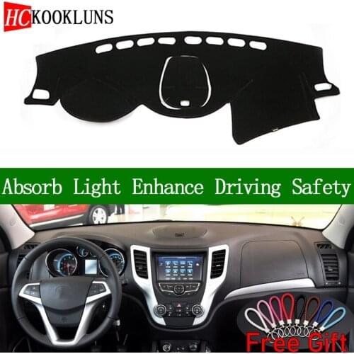 For changan CS35 2012 2013 2014-2017 Dashboard Cover Sun Shade Dash Mat Pad Carpet Car Stickers Interior Accessories