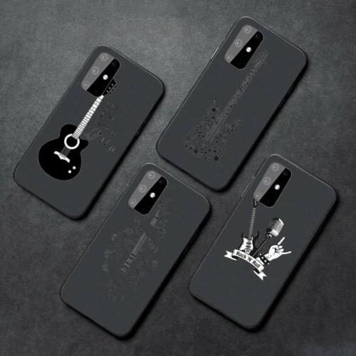 Music violin notes funny Phone Case For Samsung A21S A32 A51 A52 A71 A50 A12 S10 S20 S21 Plus Fe Ultra