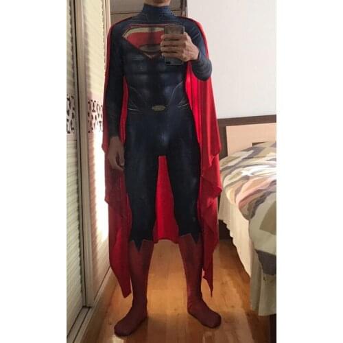 De Man Van Staal Cosplay Kostuum Zentai Pak Volwassenen Kinderen Superheld Halloween Bodysuit