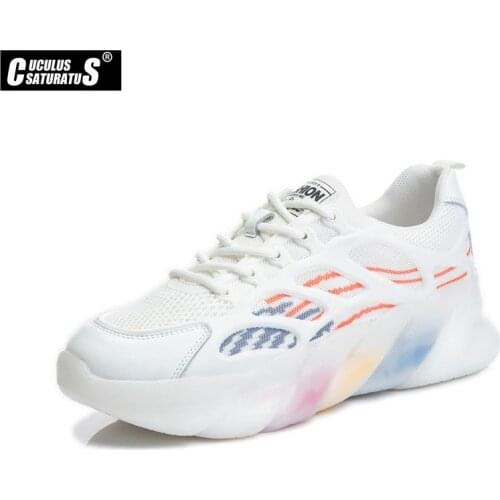 Breathable Sneakers Women Sport Running Shoes Light Soft Athletic Shoes Leather Sneakers Women Casual Flats Trail Walking Shoes