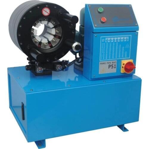2021 most Popular model HZ-P51 Hydraulic hose crimping machine with 10 sets of dies