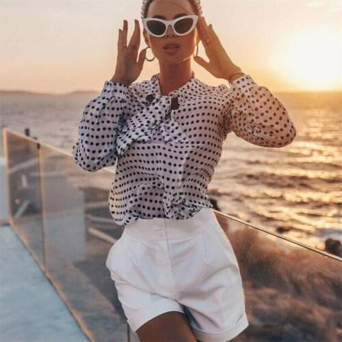 ITFABS Womens Chiffon Blouses