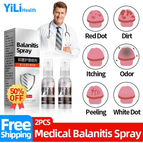 Balanitis Treatment Spray Penile Genital Herpes Medical Cures Relief Gonorrhea Redness Inflammation Balanitis Cream