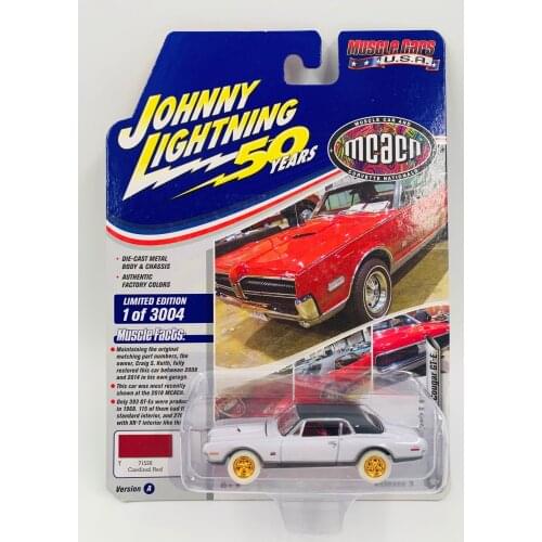 Johnny Lightning 1:64 Mercury CougarChevrolet Dodge Buick Diecast Collection of Die-casting Simulation Alloy Model Children Toys