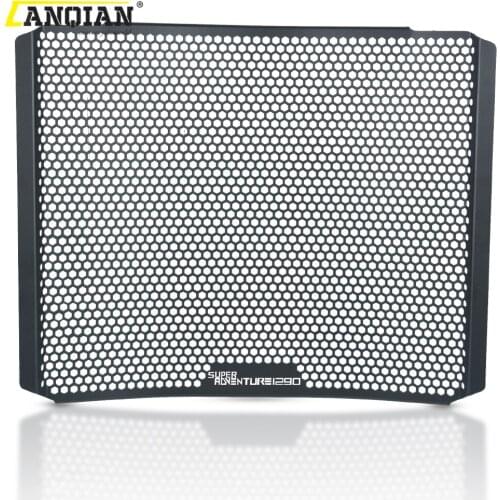 Motorcycle Accessories Aluminum Radiator Guard Protector Grille Grill Cover For 1290 Super Adventure 2015 2016 1290Super ADV