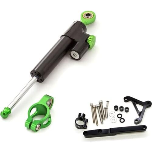 Motorcycle Aluminum Steering Stabilizer Damper Mounting Bracket For HONDA CB1000R 2008-2012 2009 2010 2011 Complete Set
