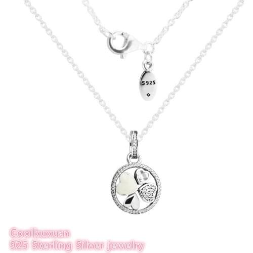 Hearts of Love Necklaces and pendants 925 sterling Silver Pendant Choker For Mothers day Women Fashion Jewelry Finding