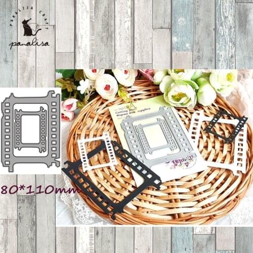 Panalisacraft film frame Metal Cutting Dies Craft Dies Scrapbooking Card Making Album Embossing Stencil DieCut Decoration