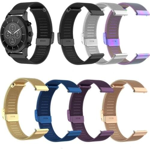 20 22mm Breathable milanese strap For Honor Magic watch2 42 46mm Sports Breathable Strap For Honor magic watch
