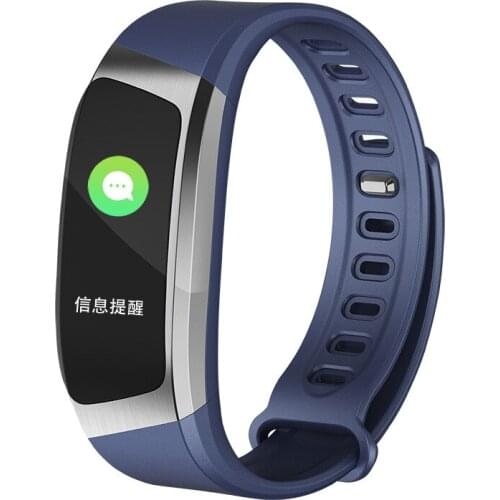 New E18 Smart Bracelet Real-time Heart Rate Health Monitoring Information Push Call Reminder IP68 Waterproof Sport Wrist Band