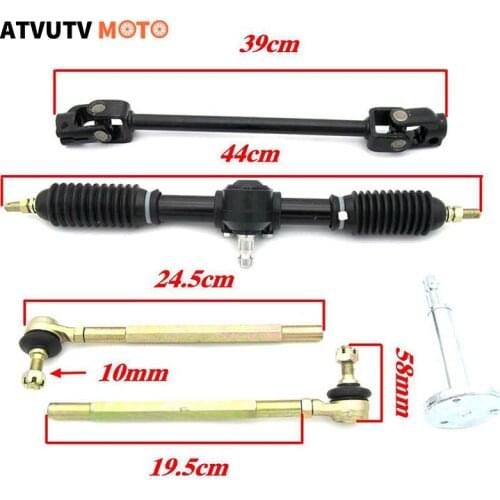 390mm Steering Director Assembly High Quanlity For China 110cc Go Kart Buggy UTV Bike Parts M10