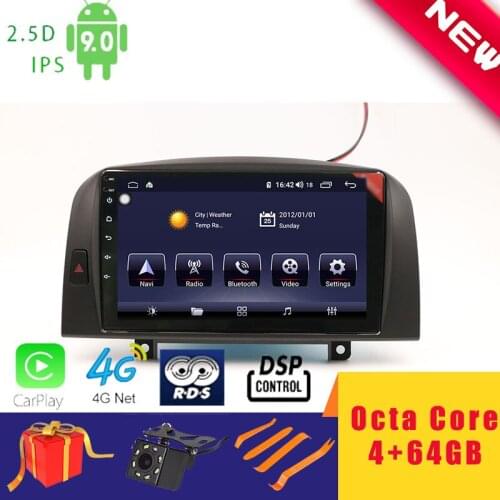 9" Android 10.0 Car Multimedia Player Stereo for Hyundai SONATA NF 2004~2008 Head Unit Octa Core DSP 2.5D+IPS 4G Carplay