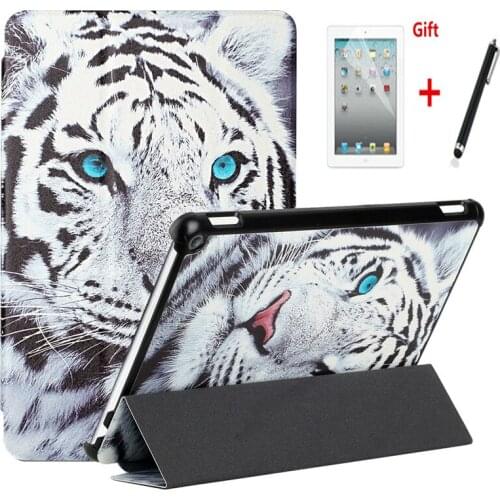 Case For Kindle Fire HD 10 2021 PU Leather tablet Protective Magnetic Adjustable Stand Cover for New Fire HD10 Plus2021+film+pen