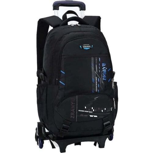 Rolling Luggage Children Trolley Suitcases Wheel Cabin Travel Duffle School Bag New 2020 High-capacity Student Shoulder Backpack