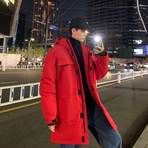 JUCHU TOP Men's Down Jackets With A Hood