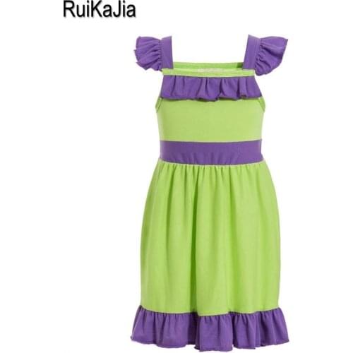 Costume princess Inspired costume Kids Child Fancy Dress Party Halloween dress tutu for toddler The Princess dress kids clothing