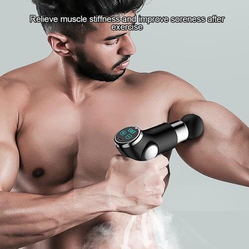 Muscle Massage Gun Mini Pocket 32 Speed vibration Electric Back neck Massager Gun For Body Deep Relief Pain Slimming Fascial gun