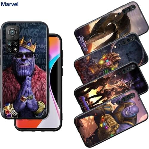 Avengers Thanos For Xiaomi Poco X3 NFC M2 X2 F2 F3 C3 M3 F1 Pro Mi Play Mix 3 A3 A2 A1 6 Lite Soft Phone Case