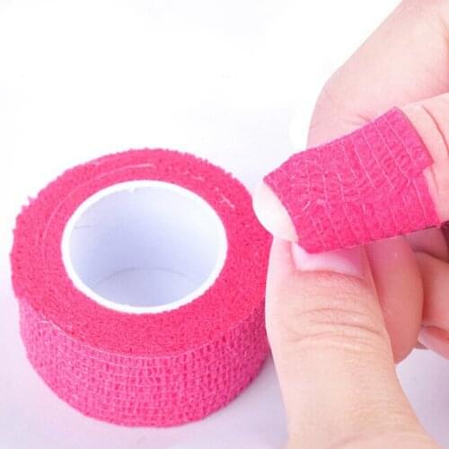 Support wholesale Nails Art Tool Nails Polish Removal Bandage Self-adhesive Bandage Color Random
