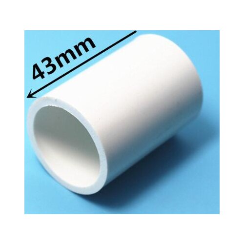 PVC straight 25mm diameter 43mm PVC Pipe Fittings for water pipe connection