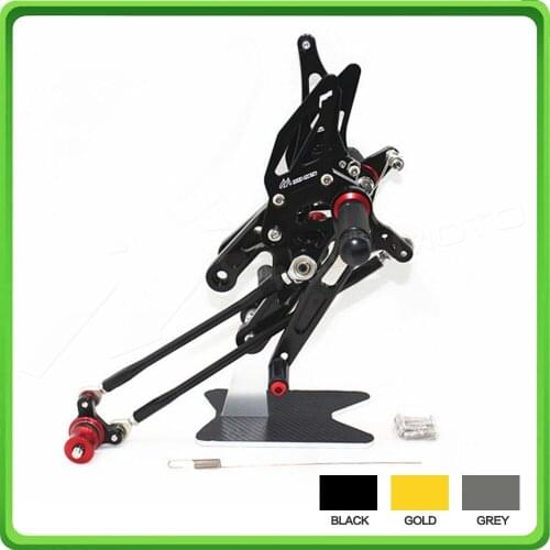 Adjustable Rearsets Rear set sets Foot Rest Pegs Pedal for Honda CBR1000RR 2004 2005 2006 2007 & CBR600RR 2003 2004 2005 2006