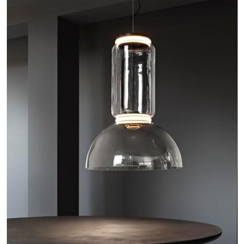 Modern glass ball iron chandelier lighting chandelier ceiling modern led chandelier lustres para quarto nordic decoration home