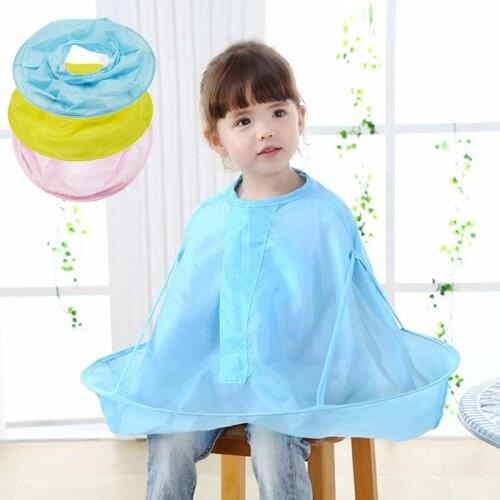 Haircut Gown Apron Kids Hair Cutting Cape Gown Hairdresser Barber Hairdressing Clothes Children Hairdresser Cloak Umbrella