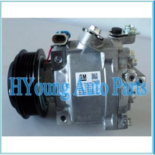 High quality QS90 auto parts a/c compressor for Chevrolet Sonic 1.8L 95370313 95468152 52067908 akt200a4158